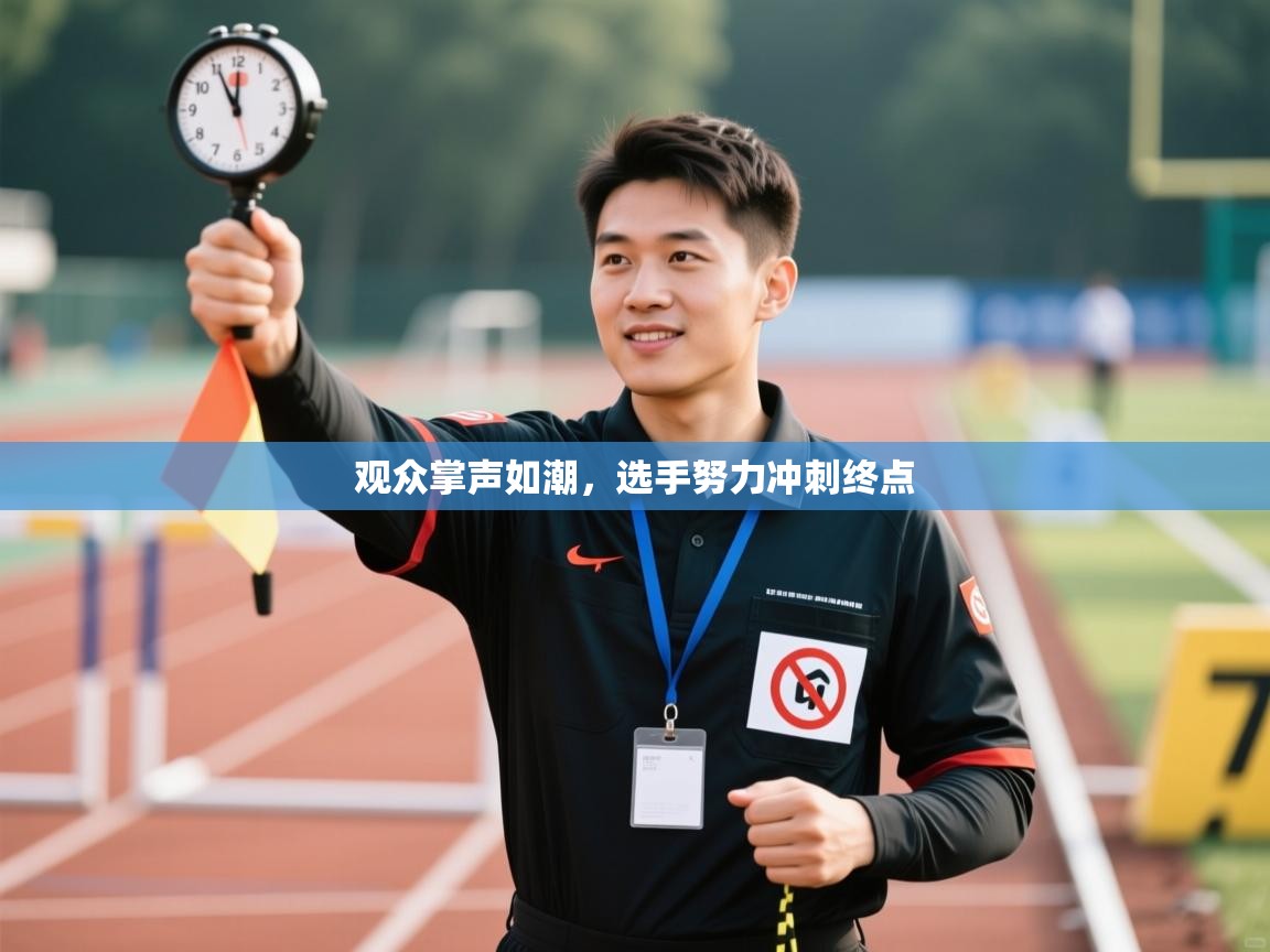 观众掌声如潮，选手努力冲刺终点  第1张